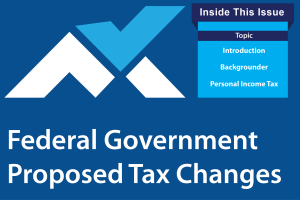 Federal Government Proposed Tax Changes