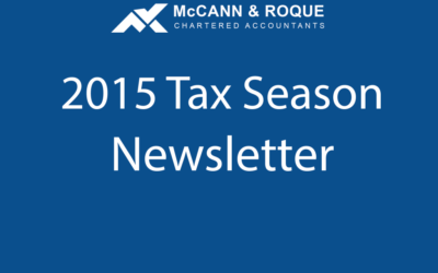 2015 Tax Season Newsletter